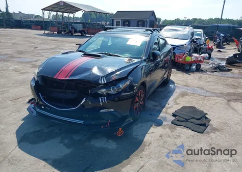 2014 Mazda Mazda3 I Sport from USA, damaged, VIN JM1BM1U77E1136041